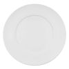C.A.C. FDP-23, 12-Inch White Porcelain Thin Flat Plate, DZ