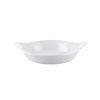 C.A.C. FHD-14, 106 Oz 16.12-Inch White Porcelain Au Gratin Dish, 6 PC/CS