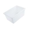 C.A.C. FS4F-15W, 26x18x15-inch Polyethylene Full-Size White Food Storage Box