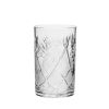 Neman Crystal GL5107-X, 8-Ounce Crystal Beverage Glasses, 6-Piece Set