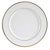 C.A.C. GRY-16, 10.5-Inch Porcelain Golden Royal Plate with Gold Band, DZ (Discontinued)