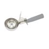 Winco ICD-8, 4-Ounce Ice Cream Disher with Gray Handle, Size 8, NSF