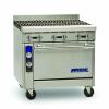 Imperial IHR-6-C, 36-Inch 6 Open Burner Heavy-Duty Range with Convection Oven, NSF