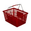 M.Fried Store Fixtures JSB100RDM, Red Jumbo Shopping Basket