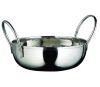 Winco KDB-6, 28-Ounce Kady Bowl with Welded Handles, Stainless Steel