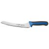 Winco KSTK-92 9-Inch Blade Sof-Tek Offset Bread Knife with Soft-Grip Handle, EA