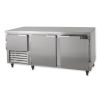Leader LB84, 84-Inch Low Boy Worktop Refrigerator with 2 Full & 1 Half Door