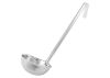 Winco LDIN-12, 12 Oz 11-Inch One Piece Stainless Steel Water Ladle, NSF