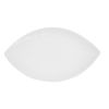 C.A.C. LFD-8, 8-Inch New Bone White Porcelain Leaf Dish, 2 DZ/CS