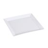 Yanco LK-109 9.25-Inch Lion King Porcelain Square Super White Plate, 24/CS