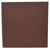 Winco LMS-811BN Brown Single View Menu Cover for 8.5x11-Inch Insets