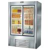 Leader ESLS48, 48x30x75-Inch Refrigerated Soda Merchandiser, Double Sliding Glass Door, ETL Listed