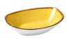 Yanco LY-405BYL 5 Oz 5.5x3.75x1.375-Inch Lyon Yellow Porcelain Small Oval Yellow Bowl, 36/CS