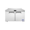 Atosa MGF8409GR, 48-Inch Worktop Refrigerator with Backsplash