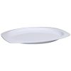 Winco MMPT-117W, 11.5x7.5-Inch Rectangular Melamine Platters, White, 1 Dozen, NSF