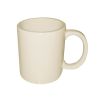 C.A.C. MUG-50-AW, 10 Oz 3.5-Inch Porcelain American White Mug, 3 DZ/CS
