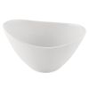 C.A.C. MX-OV10, 48 Oz 9.37-Inch Porcelain Oval Salad Bowl, DZ