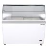 Maxx Cold MXDC-8 White Ice Cream Dipping Cabinet