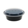 Pactiv NC729B-NS, 32 Oz Newspring Microwavable Takeout Container and Lid Combo, 150/CS