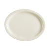C.A.C. NRC-14, 13.5-Inch Porcelain Oval Platter with Narrow Rim, DZ