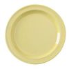 Yanco NS-110Y 10.25-Inch Nessico Melamine Round Yellow Dinner Plate, 24/CS