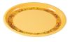 Yanco OL-3022 22x18x1.25-Inch Olive Melamine Deep Round Turkey Platter, 6/CS