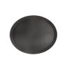 C.A.C. PDTO-2722BK, 27x22-inch Super Plastic Black Oval Serving Tray