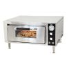 Omcan PE-CN-1800-S, 27-inch Countertop Stainless Steel Single Quartz Pizza Oven