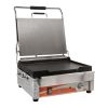 Omcan PG-CN-0679-F, 12x15-inch Electric Single Panini Grill with Smooth Grill Surface