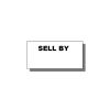 Monarch PL1136SB, #1136 Sell By Price Gun Labels, 1750 per Roll x 8 per Pack