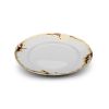 Cmielow PL13-040, 13-Inch Gold-plated Porcelain Plate, EA
