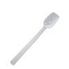 Thunder Group PLВЅ110WH, 10-Inch Polycarbonate Perforated Buffet Spoon, White, 12/Pack