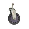 Thunder Group PLCB4140, 4-Inch Rubber Wheel Caster For Bus Carts PLBC3316/4019 