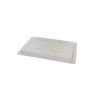 Thunder Group PLFBC1218PC, Polycarbonate Lid For Half Size Food Storage Box Cover, White