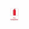 Thunder Group PLIS6913RK, 6x9-inch 'Fire Extinguisher' Information Sign
