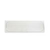 Thunder Group PLPA7120LC, Polycarbonate Half Size Long Solid Cover For Food Pan, 