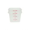 Thunder Group PLSFT008TL, 8-Quart Plastic Square Food Storage Containers, Translucent