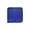 Thunder Group PLSFT121822C, Plastic Square Lid For 12,18,22-Quart Containers, Blue