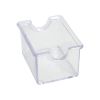 Winco PPH-1C, Clear Plastic Sugar Packet Holder, 1 Dozen