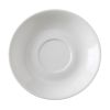 Yanco PS-2 5.625-Inch Piscataway Porcelain Round White Saucer, 36/CS