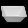 Thunder Group PS5005W 11 Oz 4 3/4 x 2 Inch Deep Western Passion White Melamine Square Bowl, EA