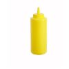Winco PSB-12Y, 12-Ounce Plastic Squeeze Bottle, Yellow