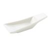 C.A.C. PTS-35, 3.75-Inch Porcelain Tasting Spoon, 10 DZ/CS