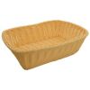 Winco PWBN-118T, 11.5-Inch Polypropylene Woven Rectangular Baskets, Natural Color, 12-Piece Pack (Discontinued)