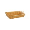 Winco PWBN-12B, 12x8x3-Inch Oblong Poly Woven Basket with Handles
