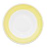 C.A.C. R-125-Y, 30 Oz 12.75-Inch Stoneware Yellow Pasta Bowl, DZ