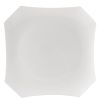 C.A.C. RCN-H16, 10.5-Inch Porcelain Square Plate, DZ