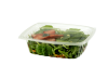 World Centric RD-CS-24, 24-Ounce Clear Ingeo Rectangular Deli Containers, 600/CS, ASTM, BPI (LIDS ARE SOLD SEPARATELY)
