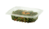 World Centric RD-CS-8, 8-Ounce Clear Ingeo Rectangular Deli Containers, 900/CS, ASTM, BPI (LIDS ARE SOLD SEPARATELY)