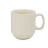 Yanco RE-16-P 16 Oz 4.25x3.75-Inch Recovery Porcelain Round American White Stackable Prime Mug, 24/CS